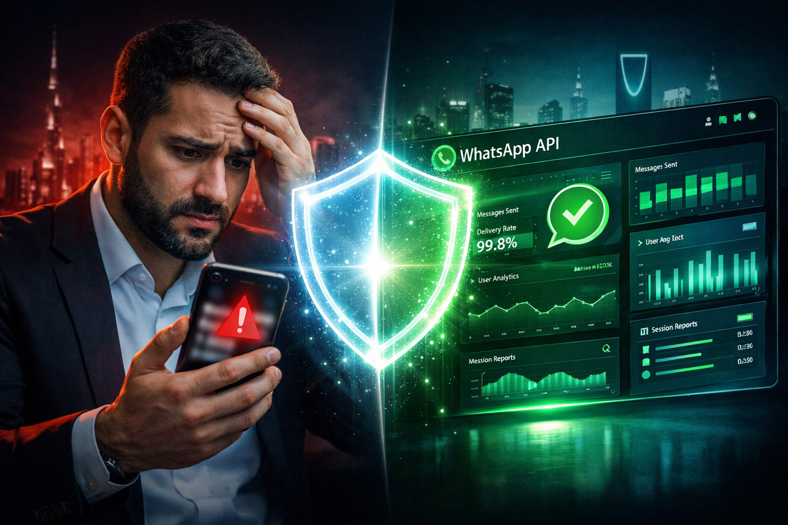 WhatsApp Blocked Protection Egypt UAE Saudi Arabia